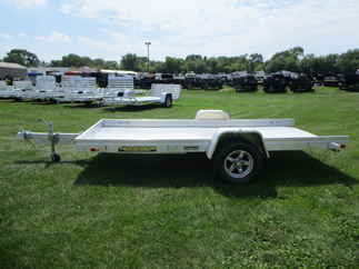 2024 Aluma 68x12  Aluminum Single Axle Utility 6812H-TILT-S
