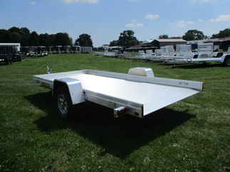 2024 Aluma 68x12  Aluminum Single Axle Utility 6812H-TILT-S