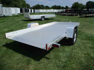 2024 Aluma 68x12  Aluminum Single Axle Utility 6812H-TILT-S