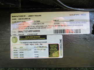 2024 Liberty 60x12  Equipment Tilt LT5K60X12ASF