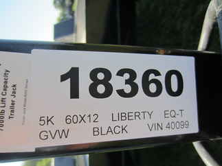 2024 Liberty 60x12  Equipment Tilt LT5K60X12ASF