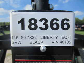 2024 Liberty 80.x22  Equipment Tilt LT14K80.75X22SPASF