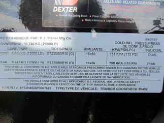 2023 PJ Trailer 102x36 LY Gooseneck LYQ36D2HSSK-JA06-GV05