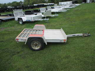 2011 Aluma 48x6  Aluminum Single Axle Utility 486