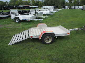 2011 Aluma 48x6  Aluminum Single Axle Utility 486