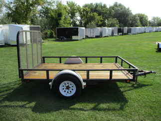 2005 PJ Trailer 77x10  Single Axle Utility 