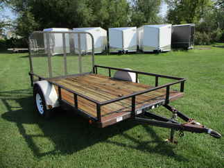 2005 PJ Trailer 77x10  Single Axle Utility 