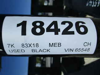 2021 MEB 83x18  Car Hauler Carhauler