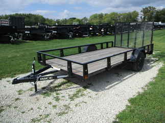 2023 Rice 76x14  Single Axle Utility RS7614