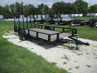 2023 Rice 76x14  Single Axle Utility RS7614