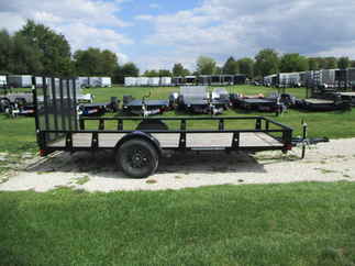 2023 Rice 76x14  Single Axle Utility RS7614