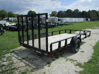 2023 Rice 76x14  Single Axle Utility RS7614
