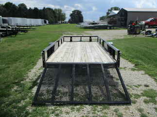 2023 Rice 76x14  Single Axle Utility RS7614