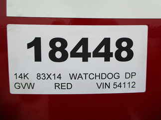 2024 Watchdog 83x14  Dump WD714