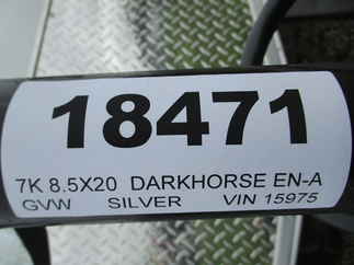 2024 Darkhorse 8.5x20  Enclosed Car Hauler DHW8.5X20TA35