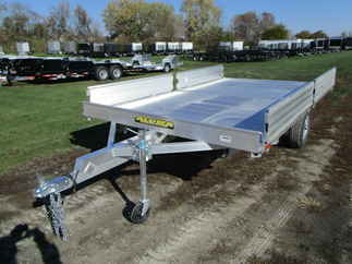 2024 Aluma 88x12.83  Aluminum Single Axle Utility A8812S-R