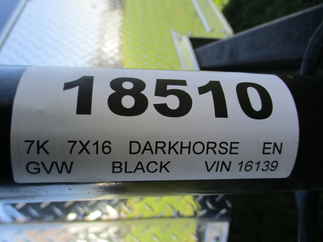 2024 Darkhorse 7x16  Enclosed Cargo DHW7X16TA35