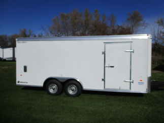 2024 Haul-About 8.5x18  Enclosed Car Hauler LPD8518TA3