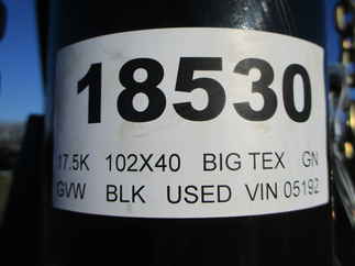 2023 Big Tex 102x40  Gooseneck 16GN-35BK+5MR