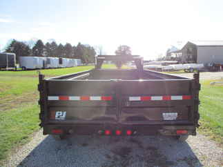 2024 PJ Trailer 83x16 DL Gooseneck Dump DLR1673BSSK-JA06-PUGD