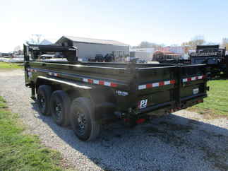 2024 PJ Trailer 83x16 DL Gooseneck Dump DLR1673BSSK-JA06-PUGD