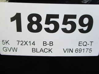 2024 B-B 72x14  Equipment Tilt UT6X14NRT-5