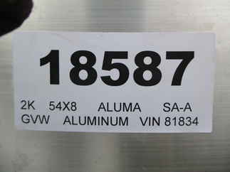2024 Aluma 54x8  Aluminum Single Axle Utility 548S-TG