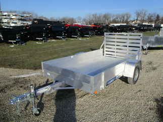 2024 Aluma 63x10  Aluminum Single Axle Utility 6310ESA-S-TG