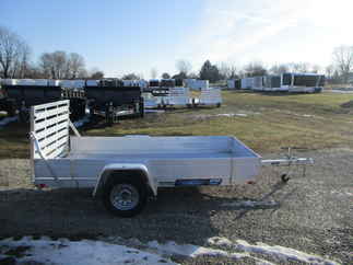 2024 Aluma 63x10  Aluminum Single Axle Utility 6310ESA-S-TG