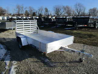 2024 Aluma 63x10  Aluminum Single Axle Utility 6310ESA-S-TG