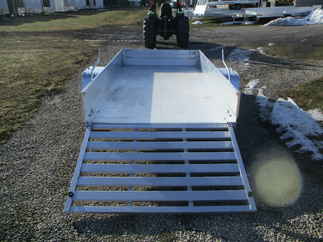 2024 Aluma 63x10  Aluminum Single Axle Utility 6310ESA-S-TG