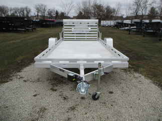 2024 Aluma 78x15  Aluminum Single Axle Utility 7815S-EL-TG-TR