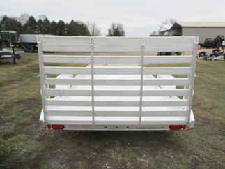 2024 Aluma 78x15  Aluminum Single Axle Utility 7815S-EL-TG-TR