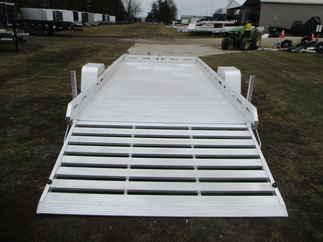 2024 Aluma 78x15  Aluminum Single Axle Utility 7815S-EL-TG-TR
