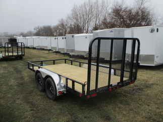 2024 PJ Trailer 77x14 UK Utility UK21432CSGK