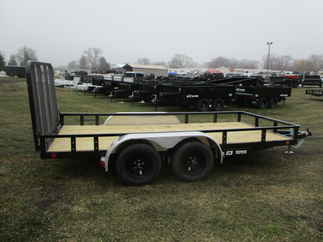 2024 PJ Trailer 77x14 UK Utility UK21432CSGK