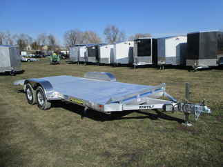 2025 Aluma 82x16  Car Hauler 8216TILT-TA-EL-RTD
