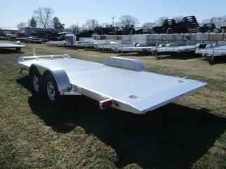 2025 Aluma 82x16  Car Hauler 8216TILT-TA-EL-RTD