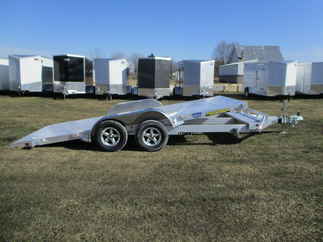 2025 Aluma 82x16  Car Hauler 8216TILT-TA-EL-RTD