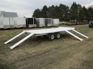 2024 Aluma 88x16  Utility A8816TA-EL-R