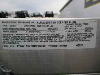 2024 Aluma 88x16  Utility A8816TA-EL-R