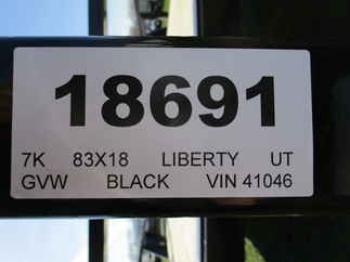 2024 Liberty 83x18  Utility LU7K83X18C4TT                 