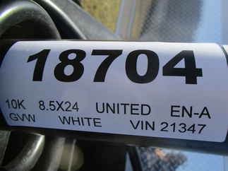 2024 United 8.5x24  Enclosed Car Hauler CLA-8.524TA52-M