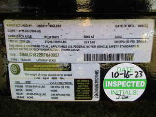 2024 Liberty 83x18  Car Hauler LC7K83X18C4DT                 