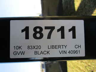 2024 Liberty 83x20  Car Hauler LC10K83X20C5DT                