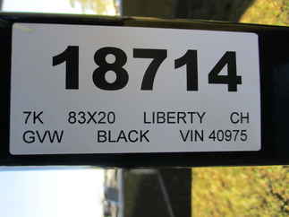 2024 Liberty 83x20  Car Hauler LC7K83X20C4                   