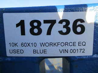 2003 Workforce 60x10  Equipment ET5000W