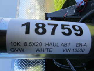 2024 Haul-About 8.5x20  Enclosed Car Hauler LPD8520TA3