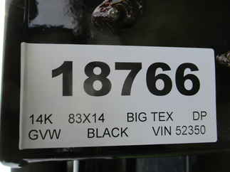 2024 Big Tex 83x14  Dump 14LP-14BK6SIRPD