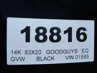 2025 GoodGuys 83x20  Equipment CE620B